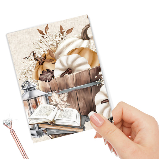 Autumn Pumpkin themed planner dashboard