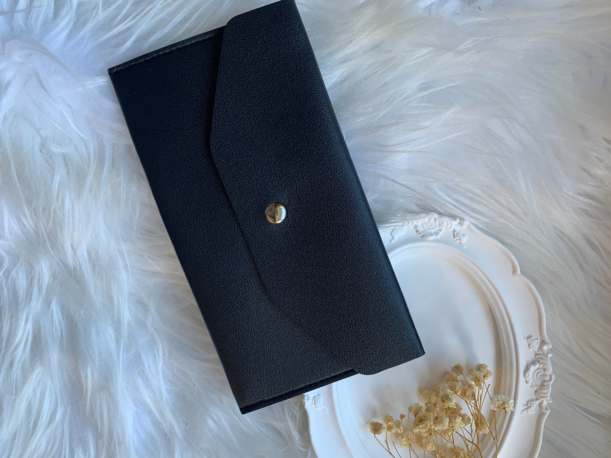 Black Cash Saving Wallet