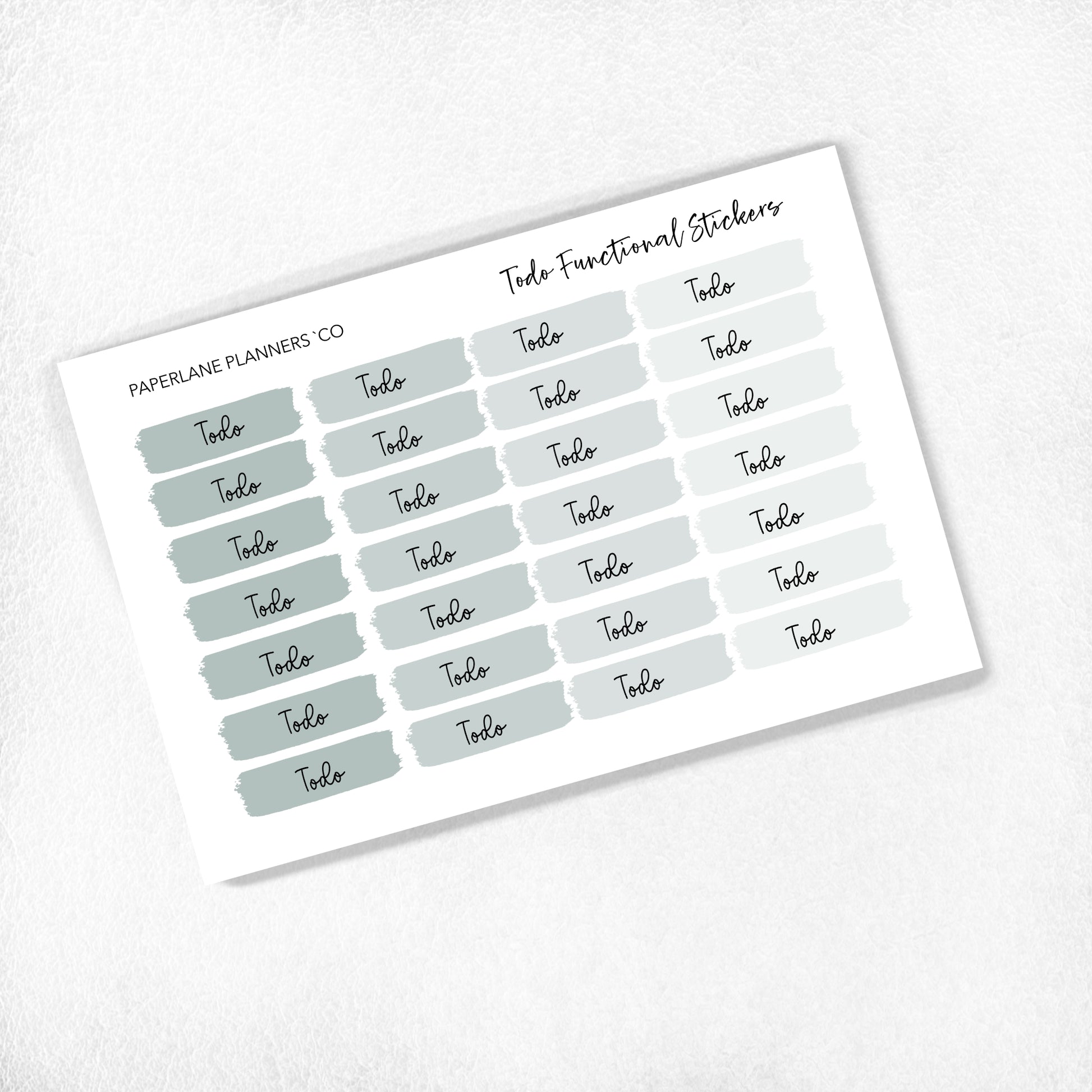 Todo Functional Script Stickers