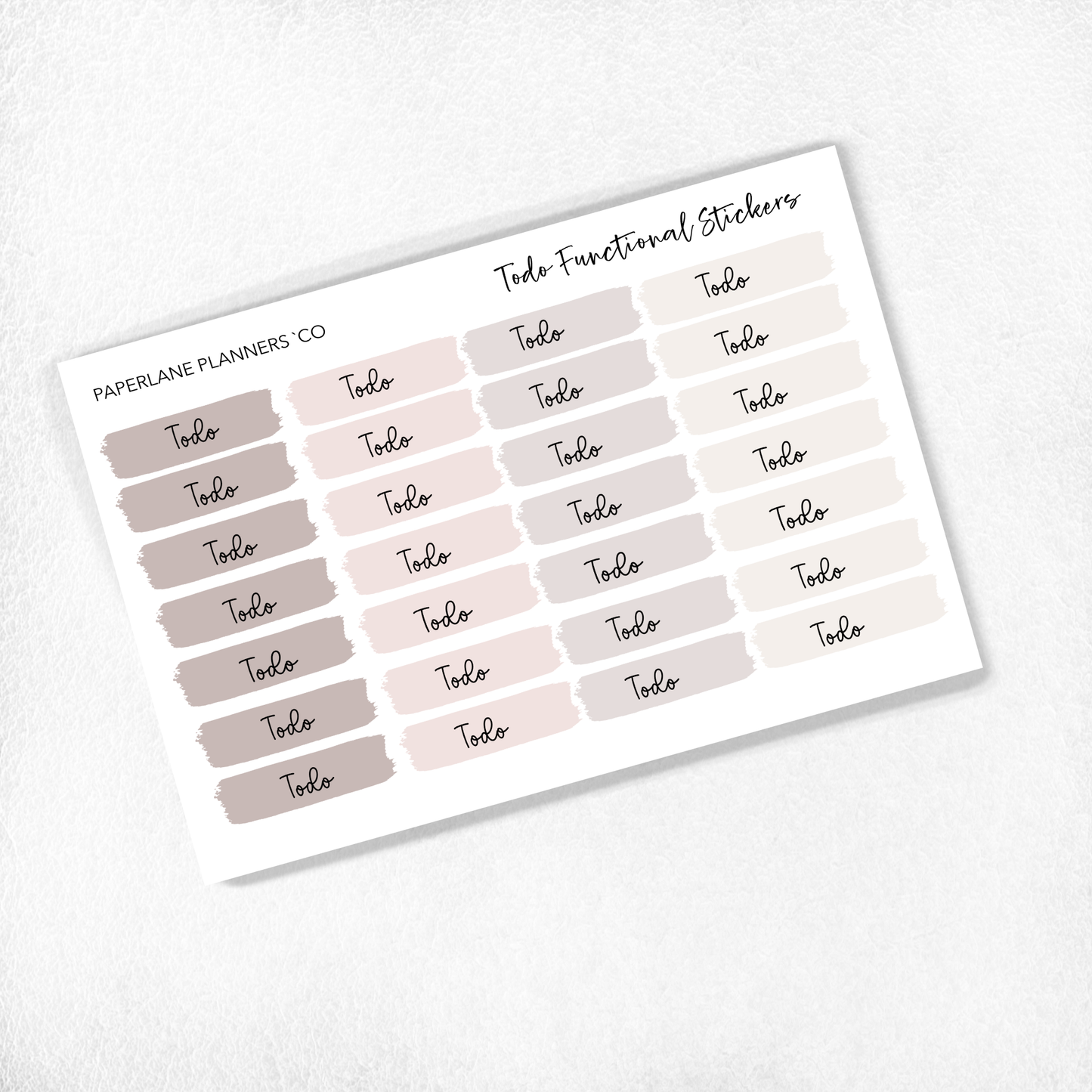 Todo Functional Script Stickers