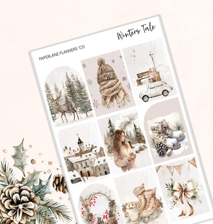 Winters Tale Weekly Kit - Paperlane Planners Co