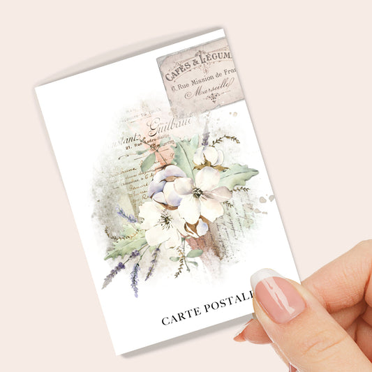 Floral planner dashboard with vintage-style design on a white background. Planner Dashboard | Vintage Theme | Planner Inserts | A5 A6 | Pocket Personal Planner Dashboards | Planner Dividers | HP Mini & Classic - Paperlane Planner Co